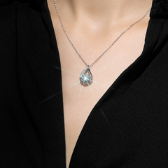 The Radiant Teardrop Pendant