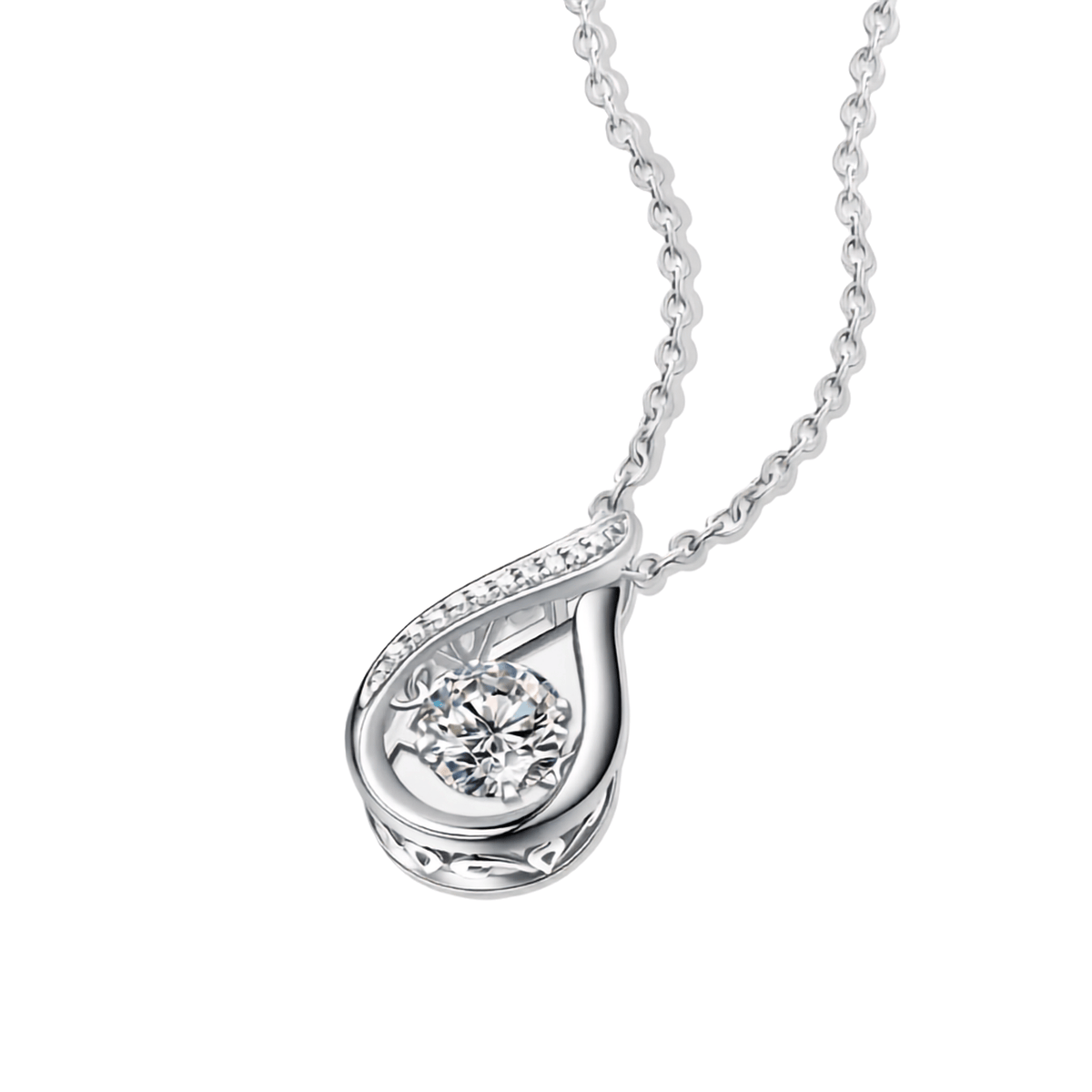 The Radiant Teardrop Pendant