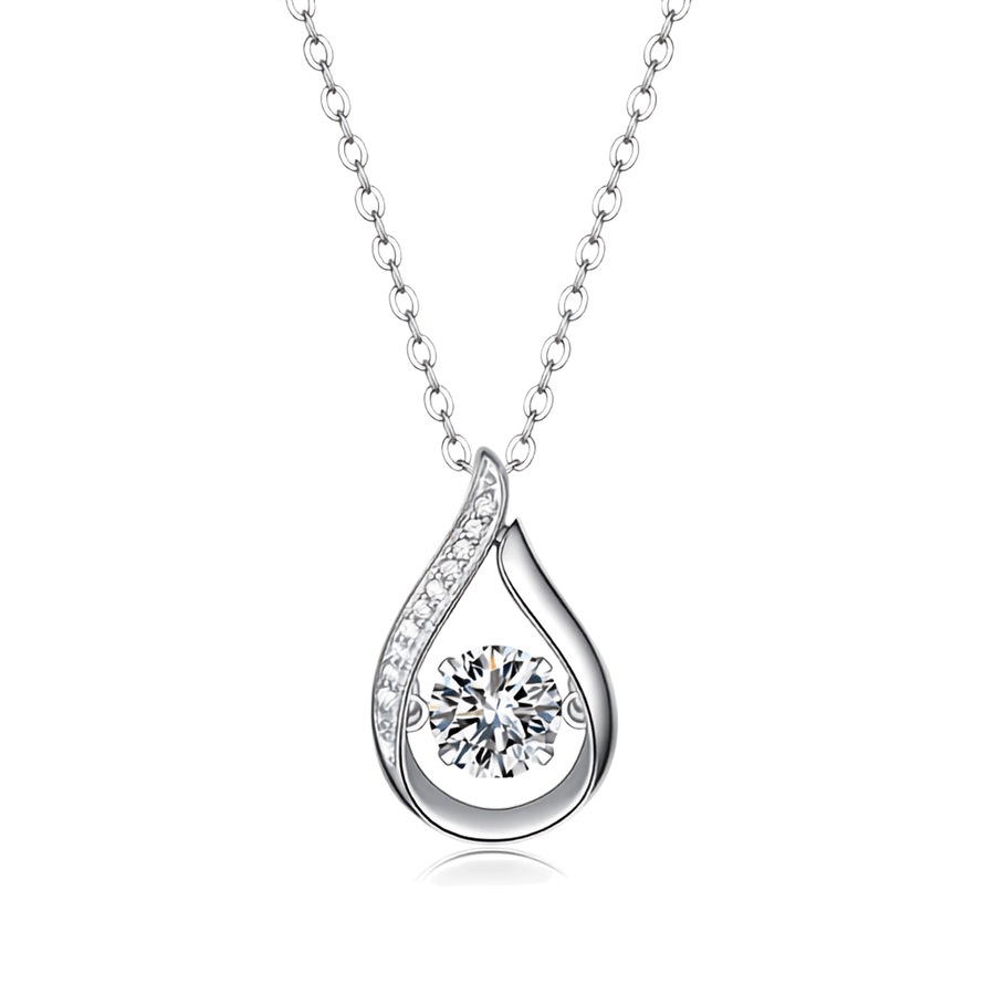 The Radiant Teardrop Pendant