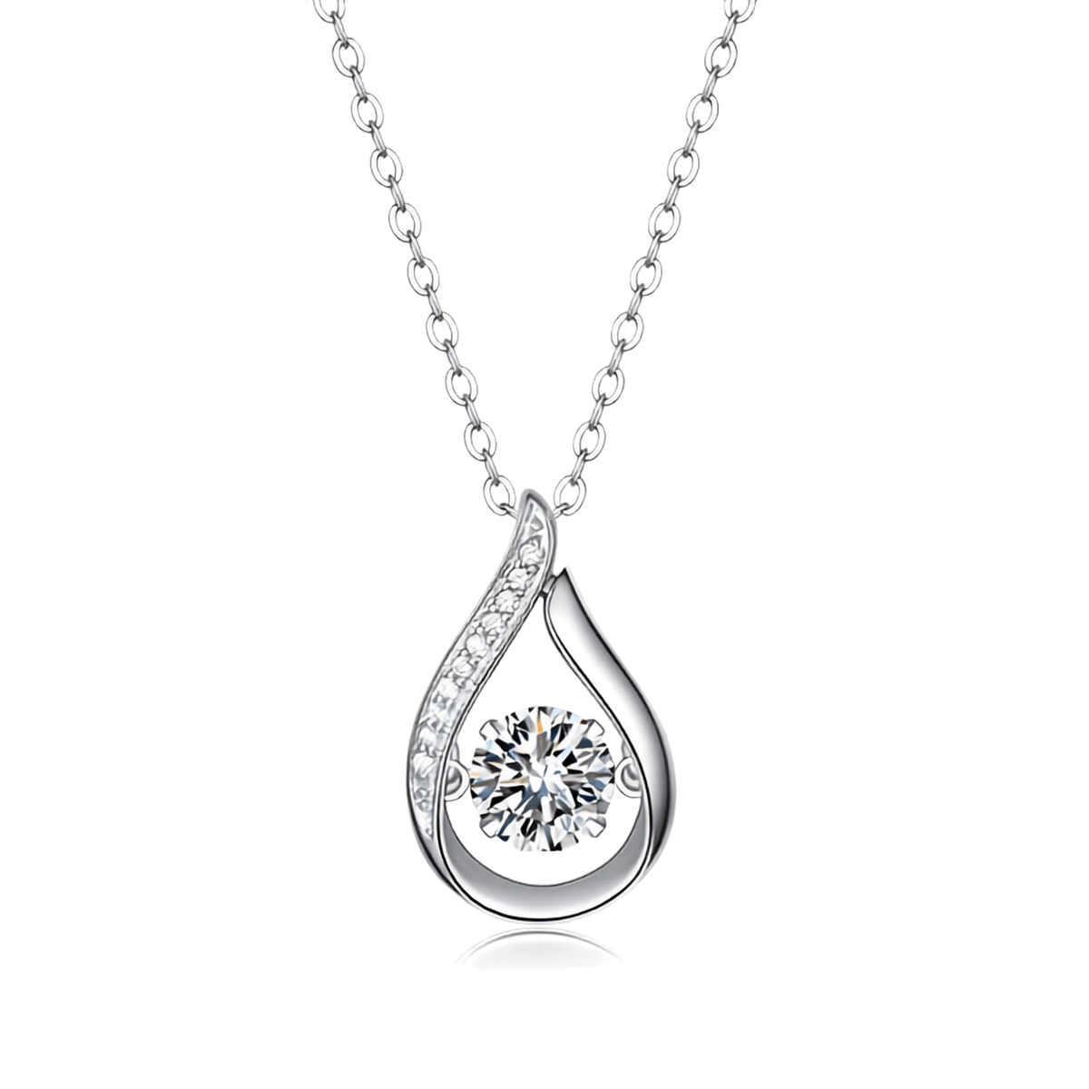 The Radiant Teardrop Pendant