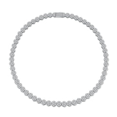 moissanite bracelet with authentic certificate iced out