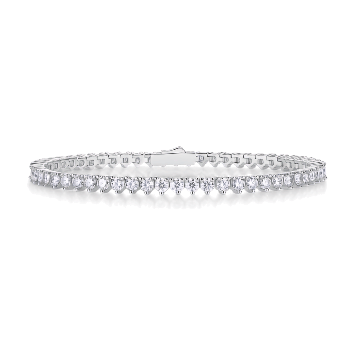 tennis bracelet in silver 925 . All are the Authentic moissanite  in Bracelet