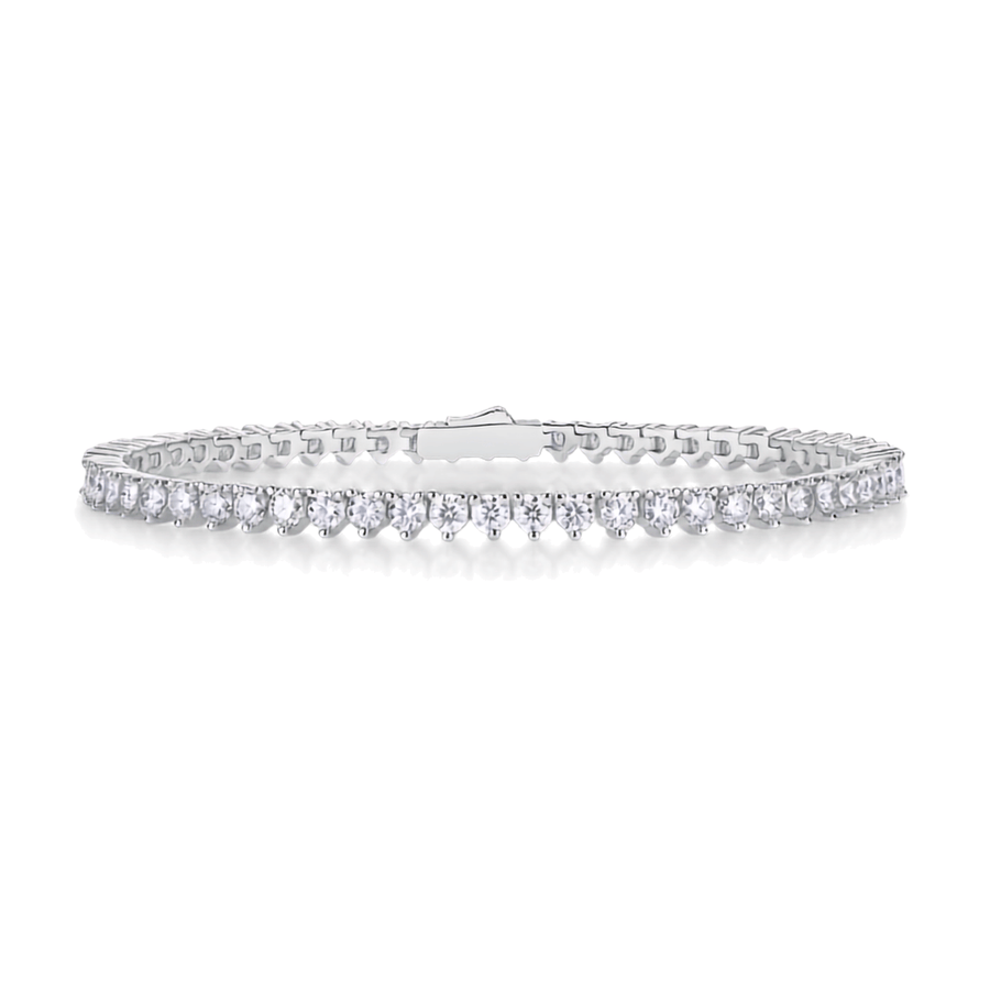 tennis bracelet in silver 925 . All are the Authentic moissanite  in Bracelet