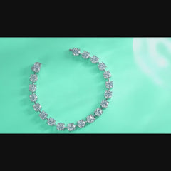 Moissanite Tennis Bracelet – S925 Sterling Silver